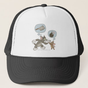 Tom en Jerry Evil Thoughts Trucker Pet