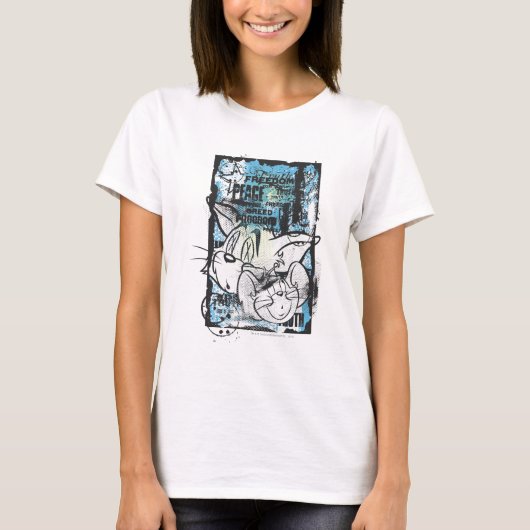 Tom en Jerry Grimey T-shirt (Voorkant)