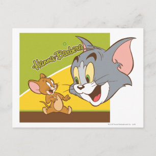 Tom en Jerry Hanna Barbera Logo Briefkaart