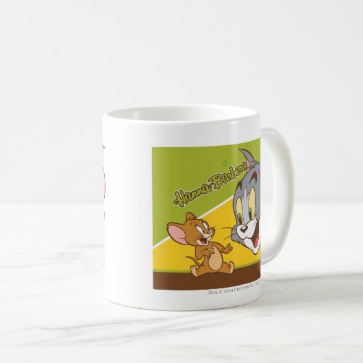 Tom en Jerry Hanna Barbera Logo Koffiemok (Voorkant rechts)