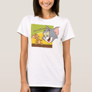 Tom en Jerry Hanna Barbera Logo T-shirt