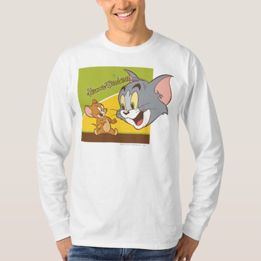 Tom en Jerry Hanna Barbera Logo T-shirt (Voorkant)