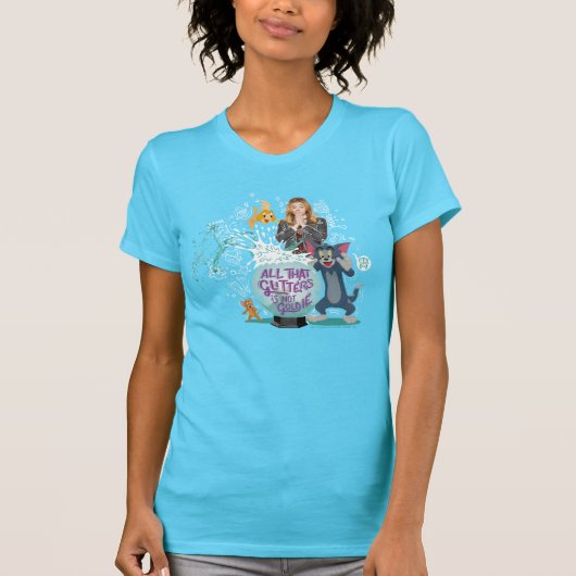 Tom en Jerry - het enige dat glitters zijn is niet T-shirt (Voorkant)