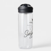 Tom en Jerry "Het is tijd om te surfen" Waterfles (Voorkant)