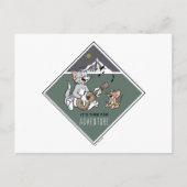 Tom en Jerry "Het is tijd voor avontuur" Briefkaart (Voorkant)