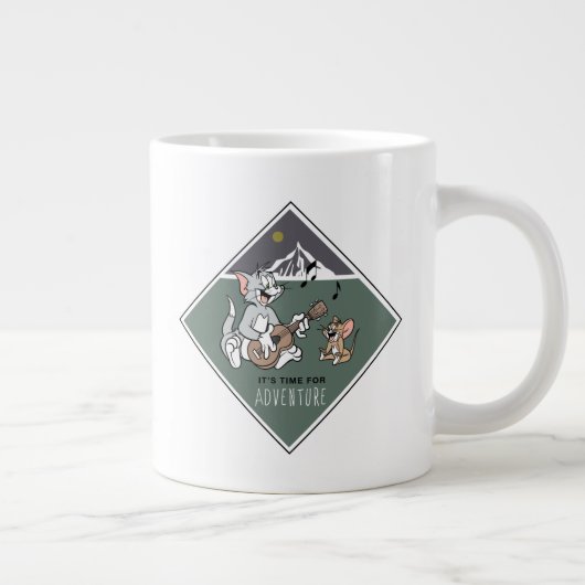 Tom en Jerry "Het is tijd voor avontuur" Grote Koffiekop (Rechts)