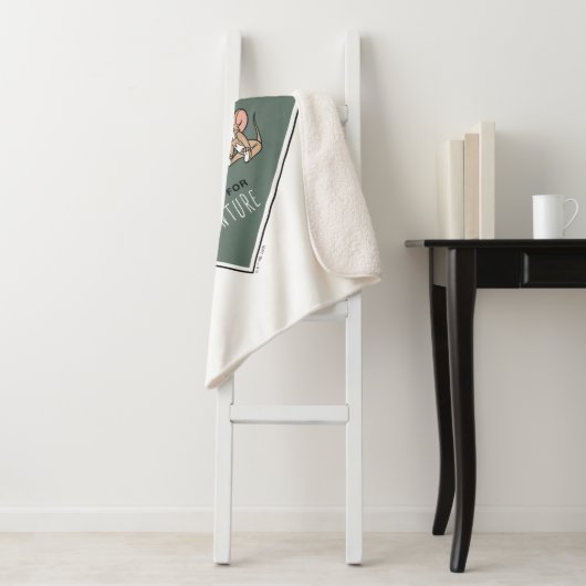 Tom en Jerry "Het is tijd voor avontuur" Sherpa Deken (In situ)