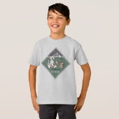 Tom en Jerry "Het is tijd voor avontuur" T-shirt (Voorkant volledig)
