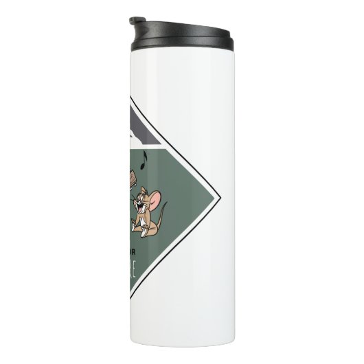 Tom en Jerry "Het is tijd voor avontuur" Thermosbeker (Geroteerd rechts)
