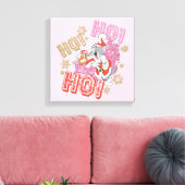 Tom en Jerry "Ho! Ho! Ho!" Santa Cft-levering Canvas Afdruk (Insitu (Woonkamer))