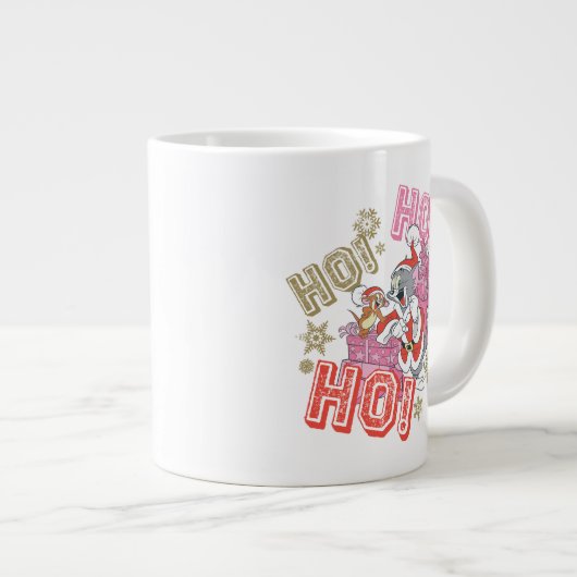 Tom en Jerry "Ho! Ho! Ho!" Santa Cft-levering Grote Koffiekop (Voorkant rechts)