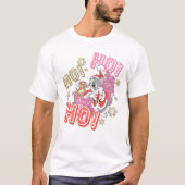Tom en Jerry "Ho! Ho! Ho!" Santa Cft-levering T-shirt (Voorkant)