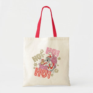 Tom en Jerry "Ho! Ho! Ho!" Santa Cft-levering Tote Bag