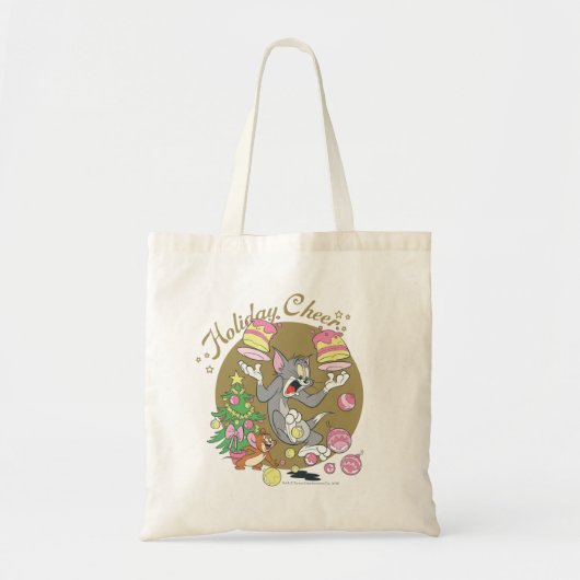 Tom en Jerry Holiday Cheer Tote Bag (Voorkant)