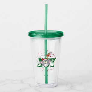 Tom en Jerry Holiday Joy Acryl Drinkbeker