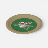 Tom en Jerry Holiday Joy Papieren Bordje (Gekanteld)