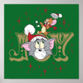 Tom en Jerry Holiday Joy Poster (Voorkant)