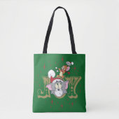 Tom en Jerry Holiday Joy Tote Bag (Voorkant)