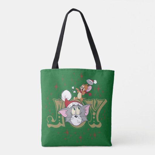 Tom en Jerry Holiday Joy Tote Bag (Achterkant)