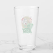 Tom en Jerry Holiday Logo Glas (Achterkant)