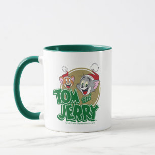 Tom en Jerry Holiday Logo Mok