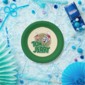 Tom en Jerry Holiday Logo Papieren Bordje (Feest)