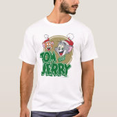 Tom en Jerry Holiday Logo T-shirt (Voorkant)