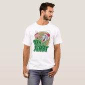 Tom en Jerry Holiday Logo T-shirt (Voorkant volledig)