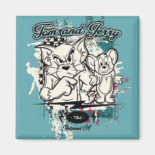 Tom en Jerry Hollywood CA Magneet