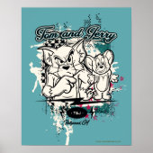 Tom en Jerry Hollywood CA Poster (Voorkant)