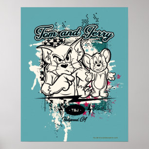 Tom en Jerry Hollywood CA Poster