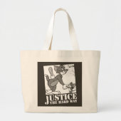 Tom en Jerry Justice de harde weg Grote Tote Bag (Voorkant)
