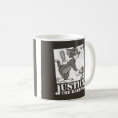 Tom en Jerry Justice de harde weg Koffiemok (Voorkant rechts)