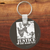 Tom en Jerry Justice de harde weg Sleutelhanger (Voorkant)