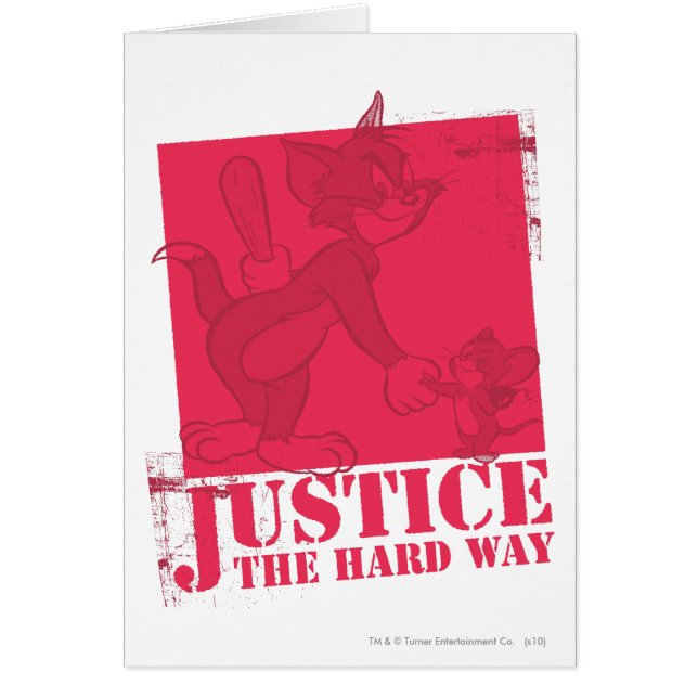 Tom en Jerry Justice The Hard Way (Voorkant)