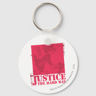 Tom en Jerry Justice The Hard Way Sleutelhanger