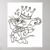 Tom en Jerry King Jerry Poster (Voorkant)