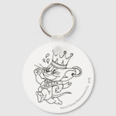 Tom en Jerry King Jerry Sleutelhanger (Voorkant)