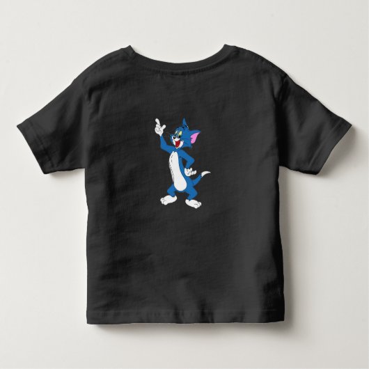 Tom en Jerry Leuk Zwart T-shirt voor kinderen (Achterkant)