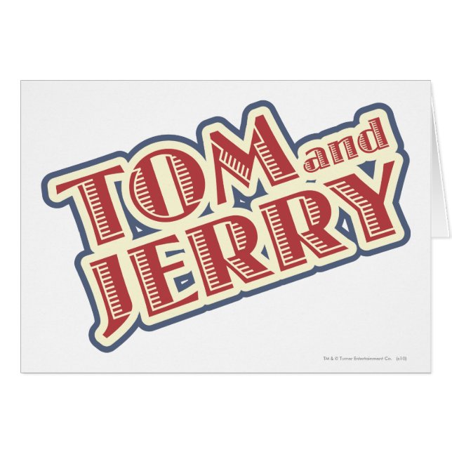 Tom en Jerry Logo (Voorkant Horizontaal)