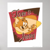 Tom en Jerry Logo 2 Poster (Voorkant)