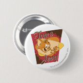 Tom en Jerry Logo 2 Ronde Button 5,7 Cm (Voorkant /achterkant)