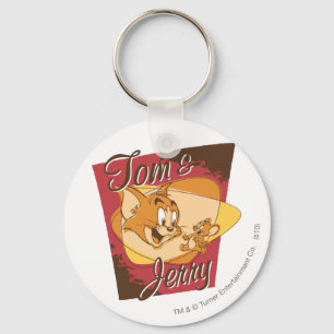 Tom en Jerry Logo 2 Sleutelhanger