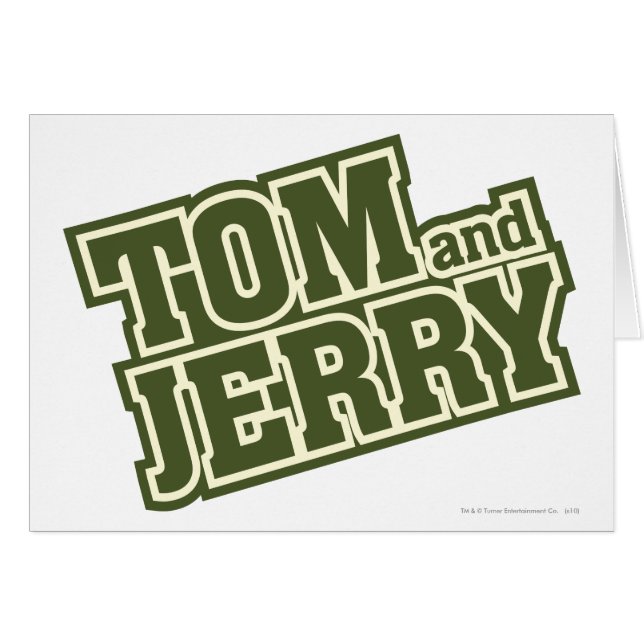 Tom en Jerry Logo 3 (Voorkant Horizontaal)