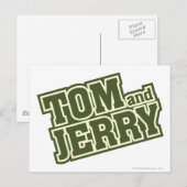 Tom en Jerry Logo 3 Briefkaart (Voorkant / Achterkant)