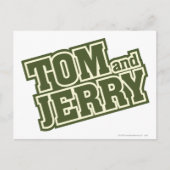 Tom en Jerry Logo 3 Briefkaart (Voorkant)