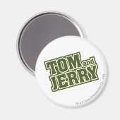 Tom en Jerry Logo 3 Magneet (Voorkant / Achterkant)