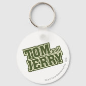 Tom en Jerry Logo 3 Sleutelhanger (Voorkant)