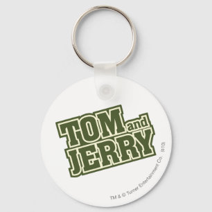 Tom en Jerry Logo 3 Sleutelhanger