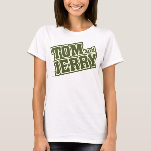 Tom en Jerry Logo 3 T-shirt (Voorkant)